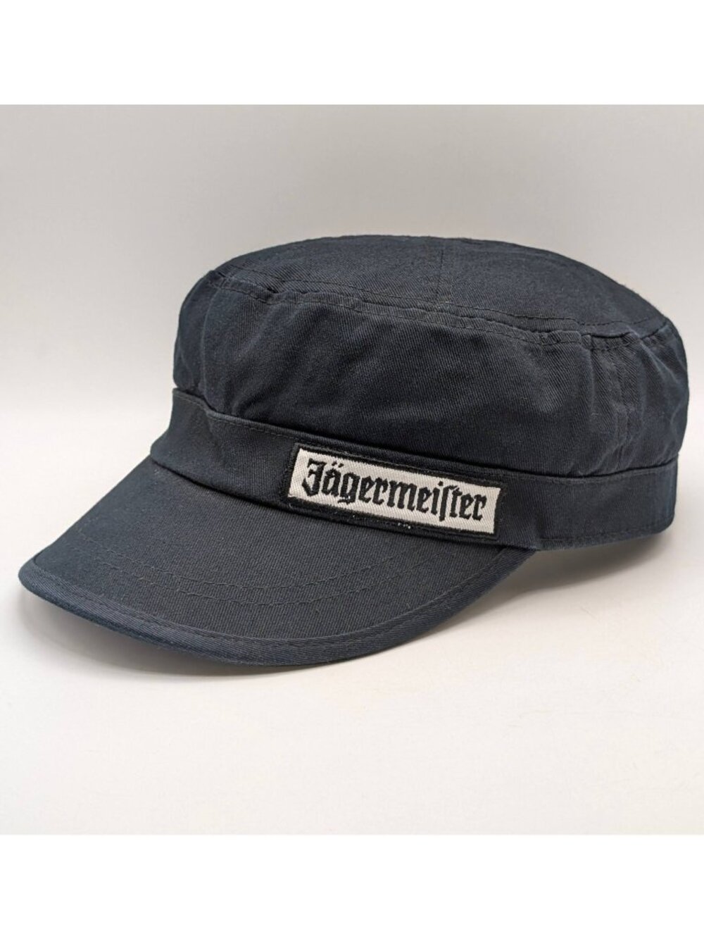 Jägermeister Army Cap Black Strap Back Cotton Patch Adjustable Hat Bartender